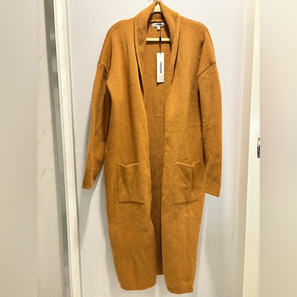 Vigoss Maxi Coatigan Oversized Duster Cardigan